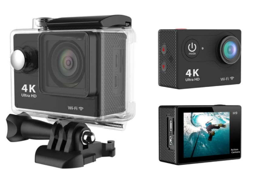 Actionkamera H9 4K/ 12 MP/Ultra HD Sportskamera
