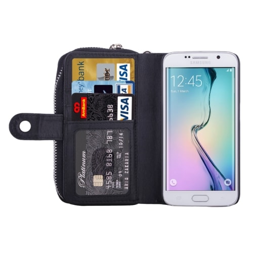 Tegnebog Samsung Galaxy S6 edge 2-i-1 Magnetfunktion