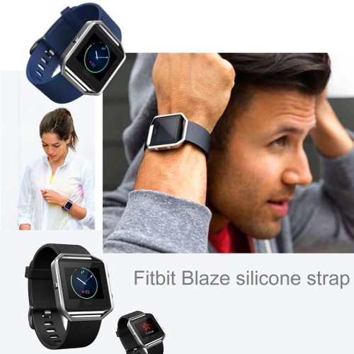 Silikone Armbånd Fitbit Blaze - Unisex