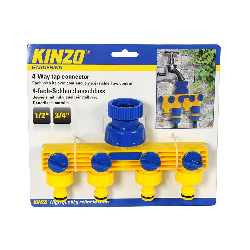 Kinzo 4-Vejskobling Slange