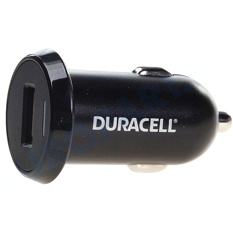 Duracell Biloplader USB 2,4A Sort