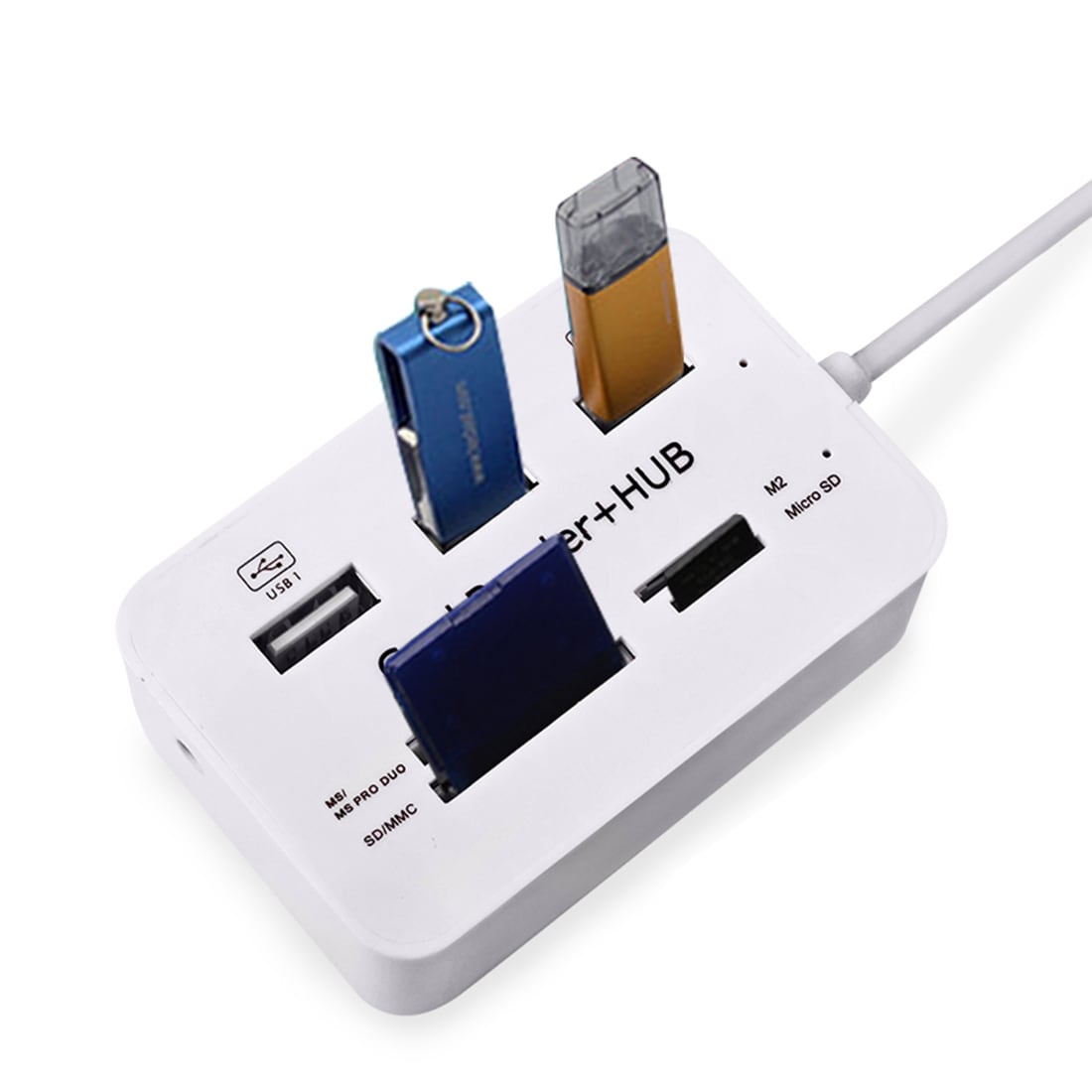 USB Kortlæser / Hub 3.1 Type-C - 5GBPS