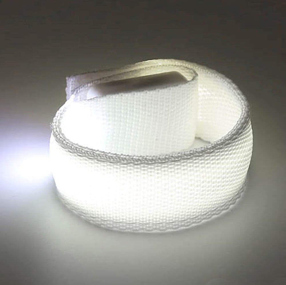 LED Armbånd - Hvidt Skær
