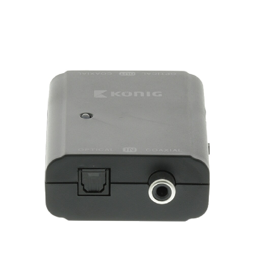König Digital audioomkobler 2-vejs TosLink+ S/PDIF