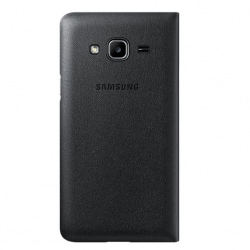 Samsung Flipfoderal EF-WJ320PB til Galaxy J3 Sort