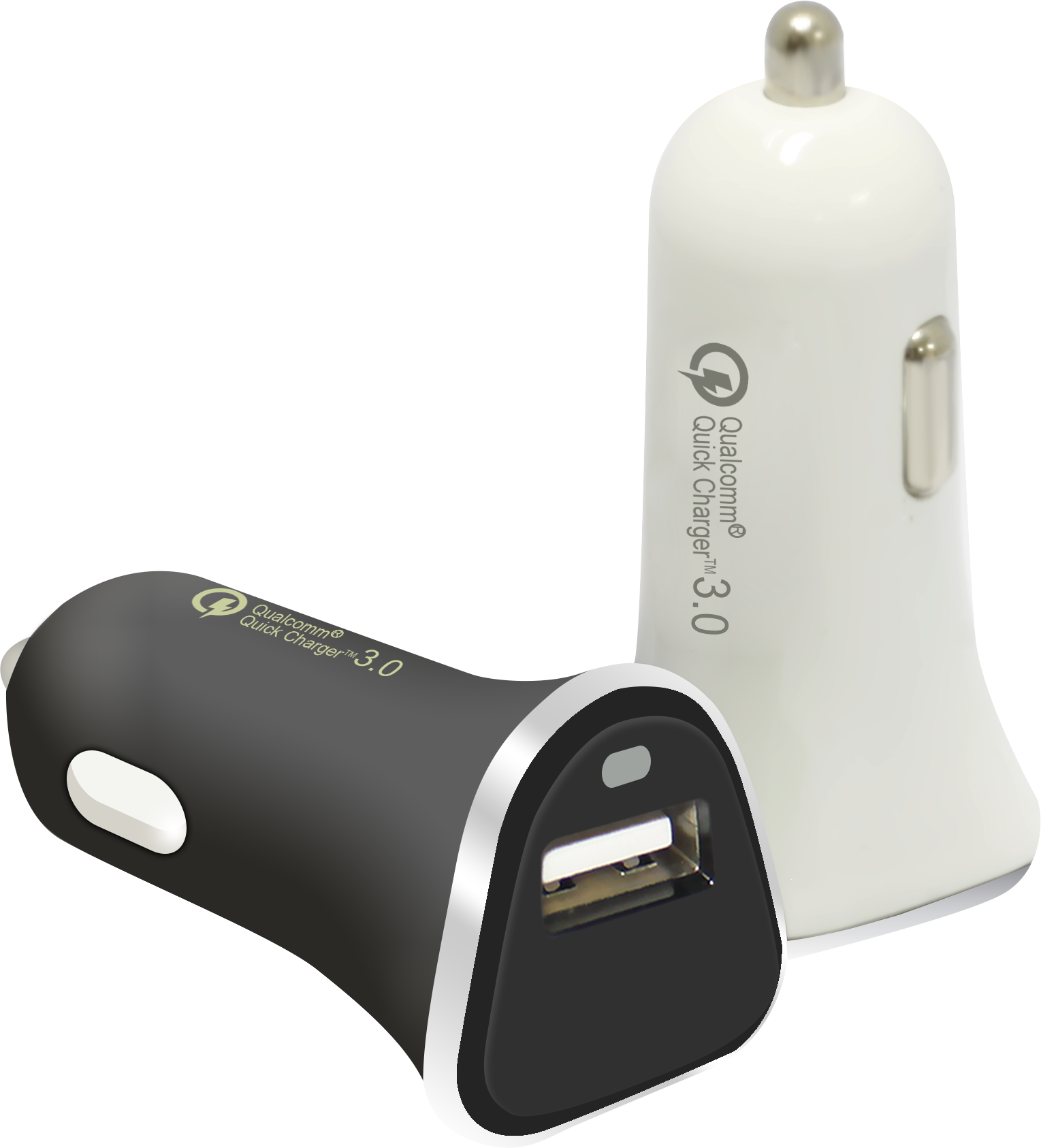 Quickcharge 3.0 Billader - USB 3Ah  Hvid
