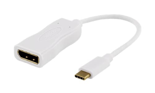 USB 3.1 til Displayport adaptor, Type C han - DP hun