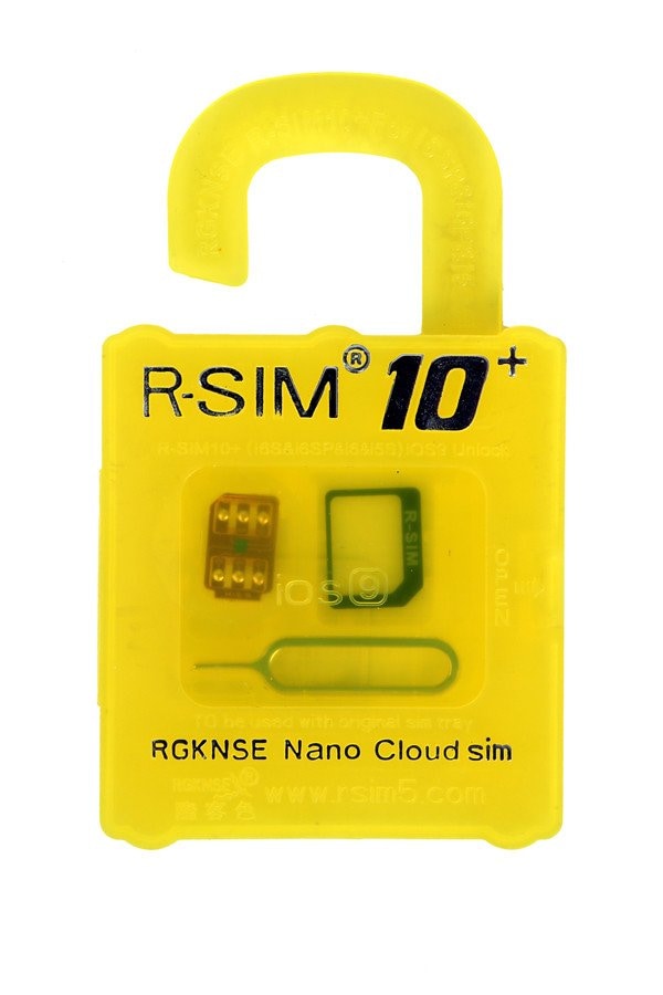 R-SIM 10+ Unlock til iPhone 6 Plus/6/5/5S/5C på