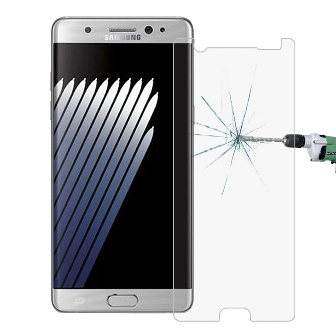 Glasskåner Samsung Galaxy Note 7  2-Pak tempereret 0.26mm 9H