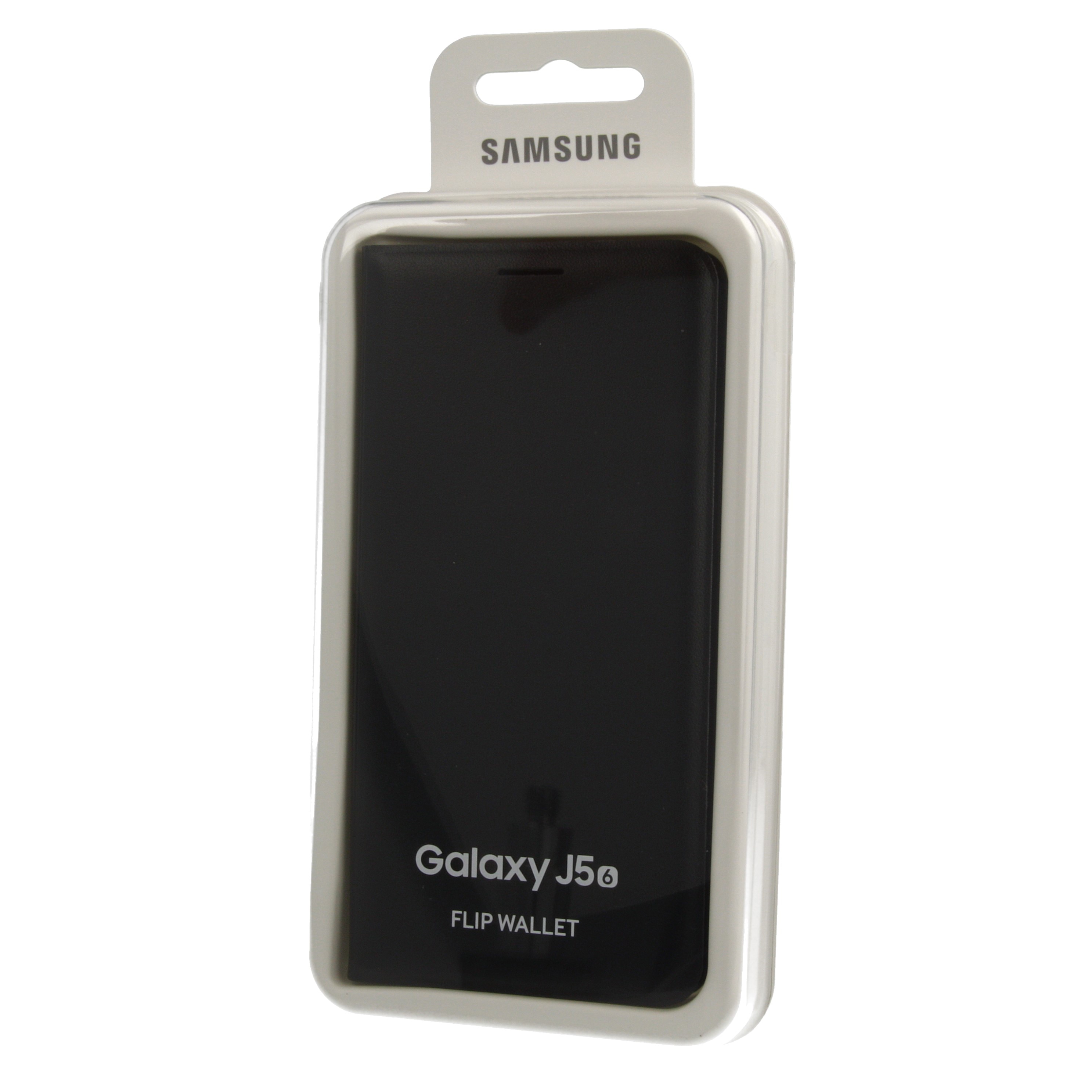 Samsung Flipetui EF-WJ510PB til Galaxy J5 Sort