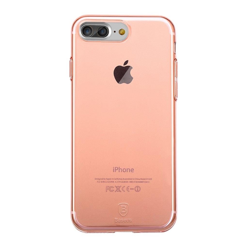 Baseus Cover iPhone 7 Plus Soft - Rose Guld