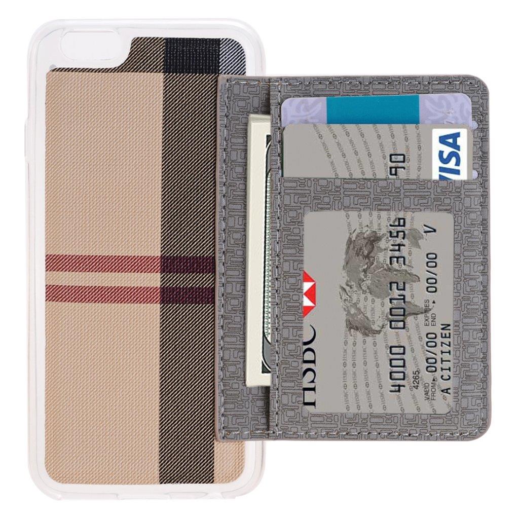 Modecover iPhone 8 / 7 med Kreditkortsholder