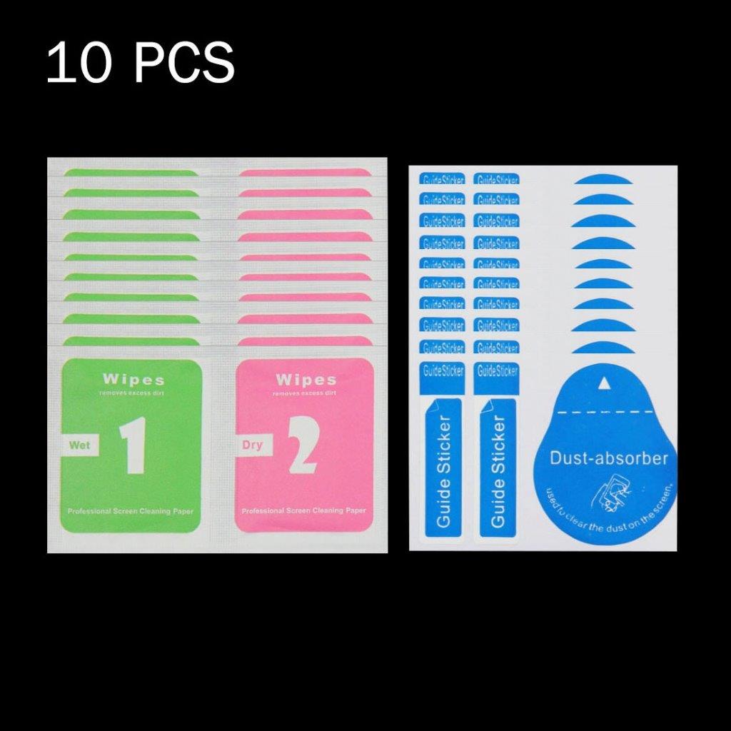 Skærmbeskyttelse af Hærdet Glas iPhone 7 Plus - Pakke med 10 stk.