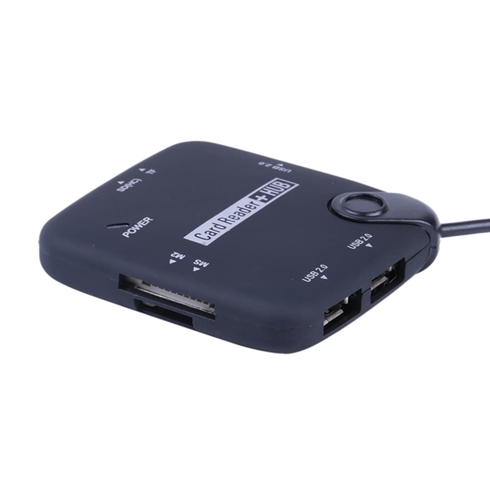 Kortlæser & USB Hub OTG til Tablet & Telefoner