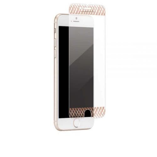 Case-Mate Gilded Glass Screen Protector til iPhone 7 / 6s / 6 - Rosa Guld