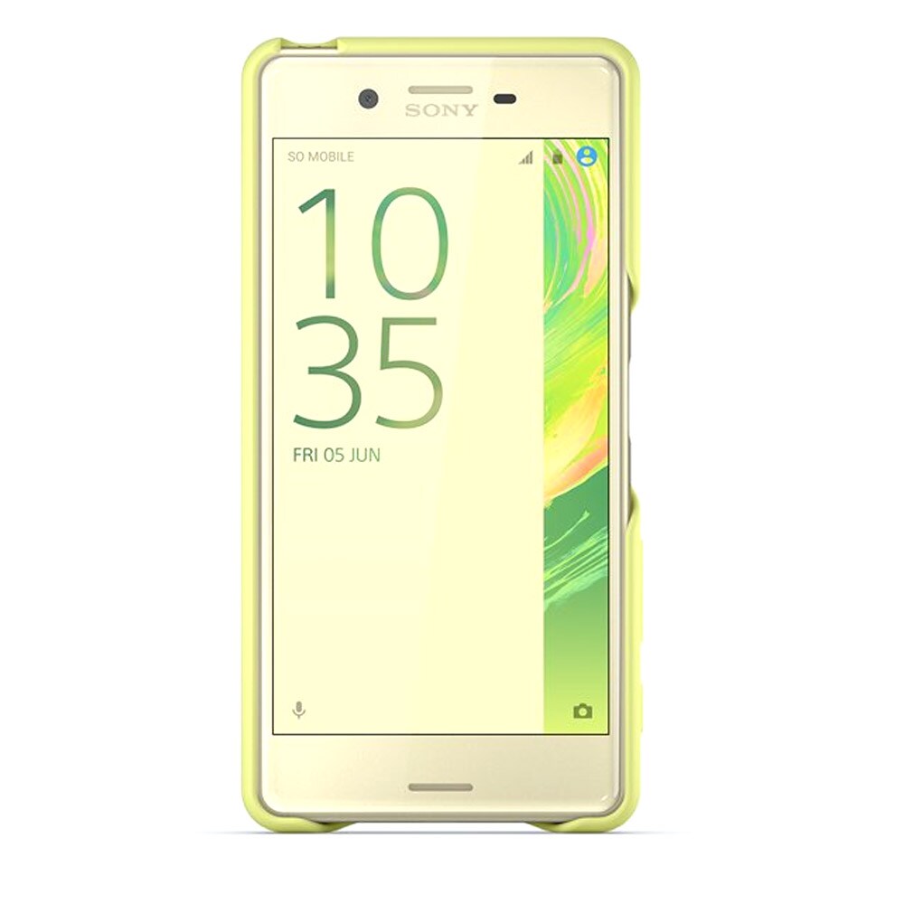 Sony Smart Style Cover SCBC30 til Xperia X Performance - Limeguld
