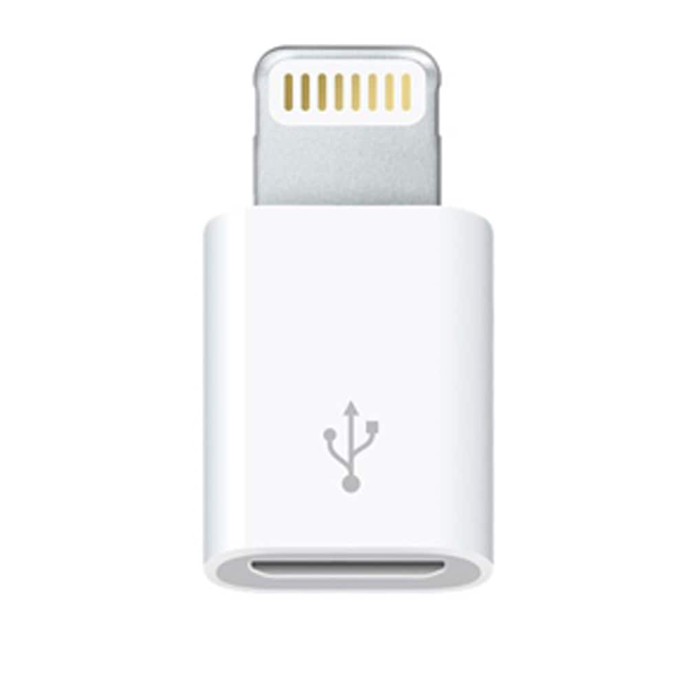 Apple - MD820ZM / A - Lightning til Micro USB Adapter til iPhone