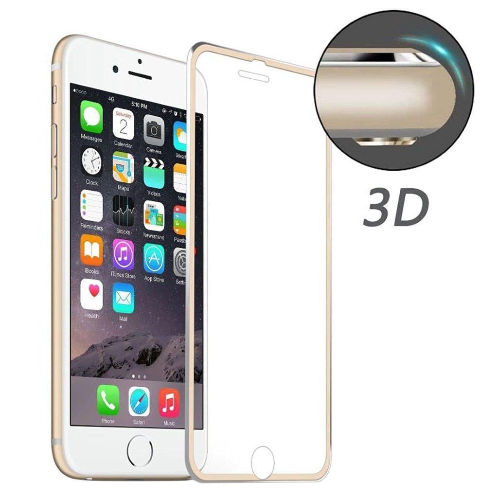 Hærdet Glasbeskyttelse iPhone 8 Plus / 7 Plus Guld