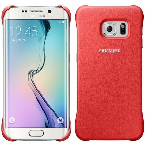 Mobilcover Samsung Galaxy S6 Edge Rød