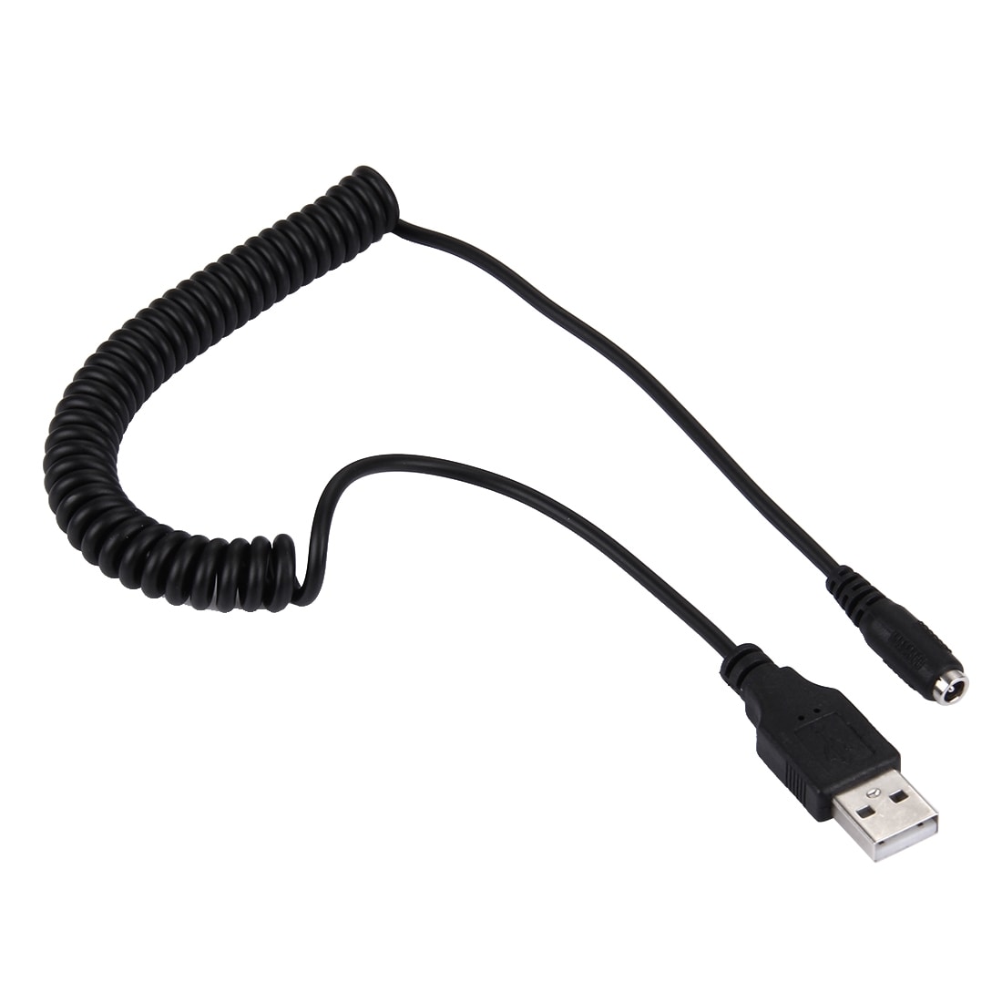 Laptop Adapter Strømkabel USB 2.0 Male til 5,5 x 2,1 mm