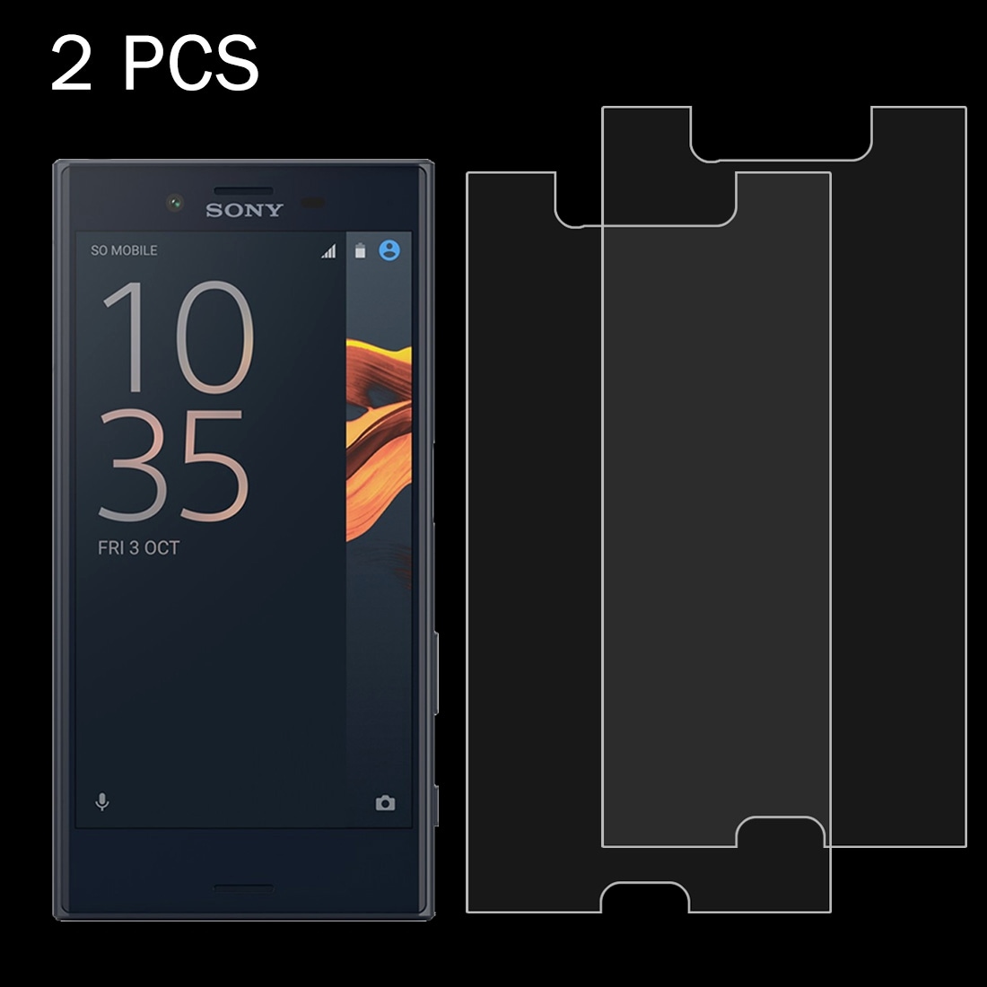 Skærmskåner hærdet Glas Sony Xperia X Compact - 2Pak