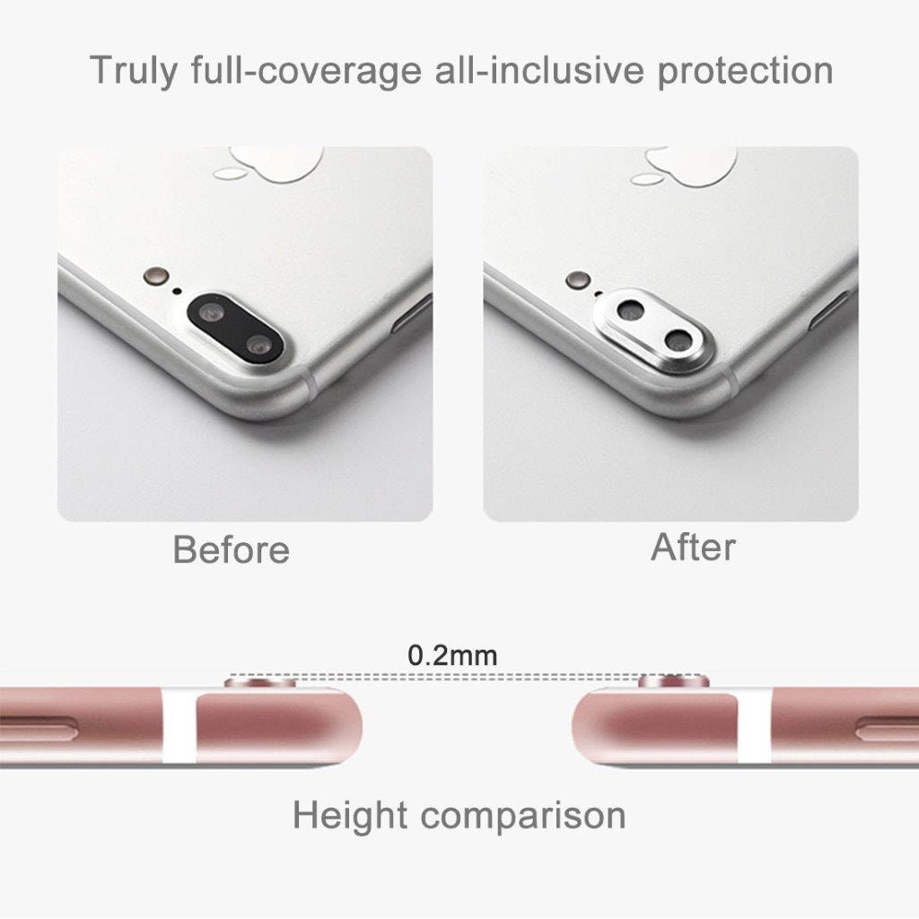 Kamerabeskyttelse i aluminium iPhone 7 Plus