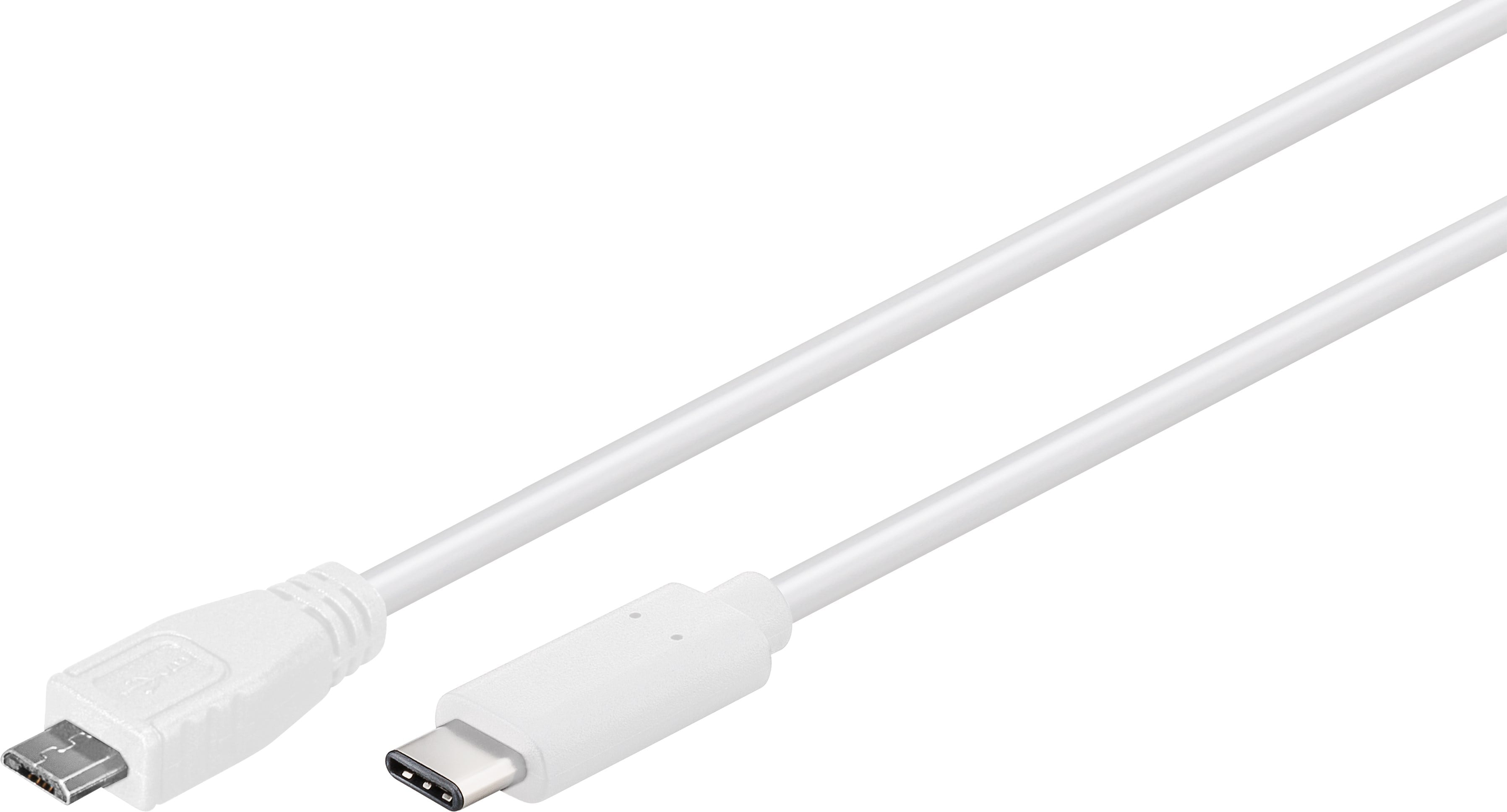 Kabel USB 2.0 micro (type B) til USB-C