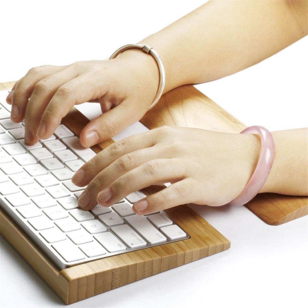 Håndledsstøtte Tastatur i Trædesign