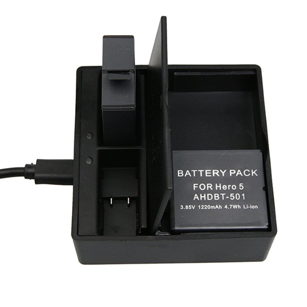 GoPro HERO6 / 5 Dobbelt Oplader