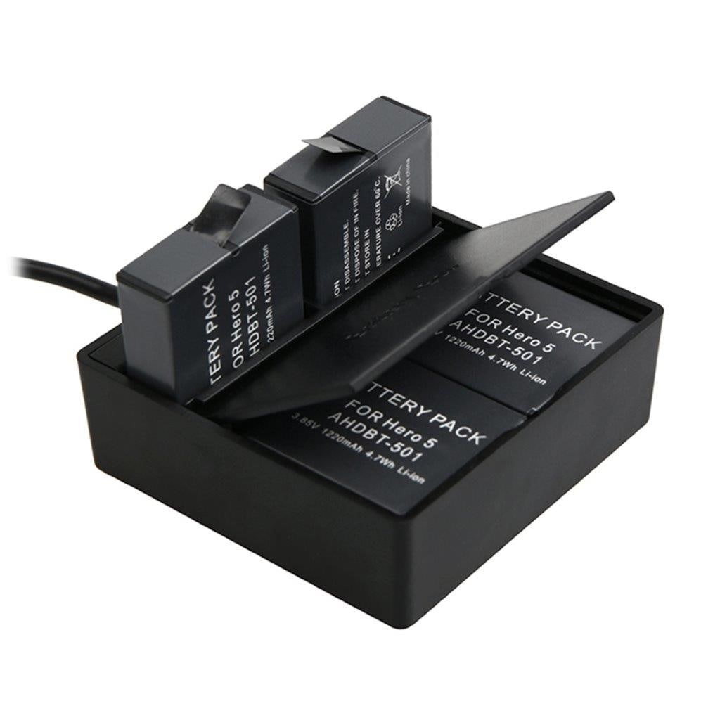 GoPro HERO6 / 5 Dobbelt Oplader