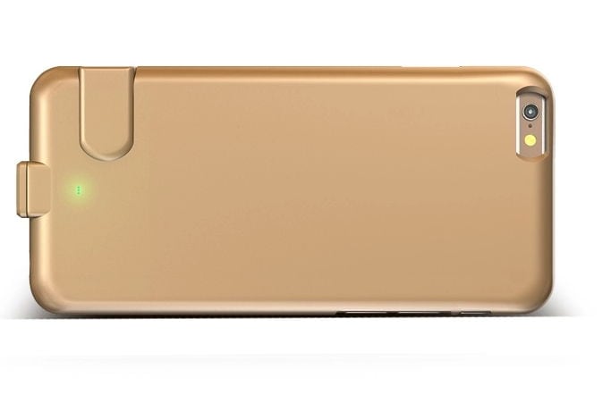 Battericover / Batterietui iPhone 6 Plus - Gold