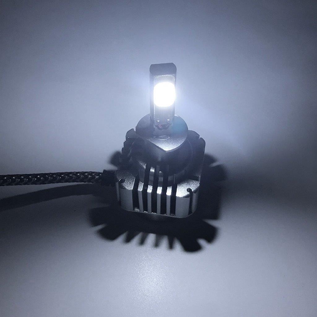 LED Strålekaster H1 36W 4800lm 6000K - Pakke med 2 stk. Headlight Pære