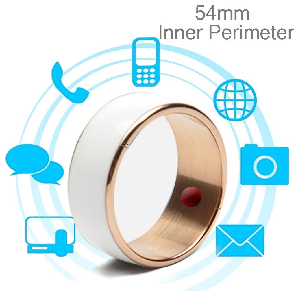 Jakcom R3F NFC Smart Ring - Sundhedstjek - Telefonsamtale - Deling - Damestørrelse 54