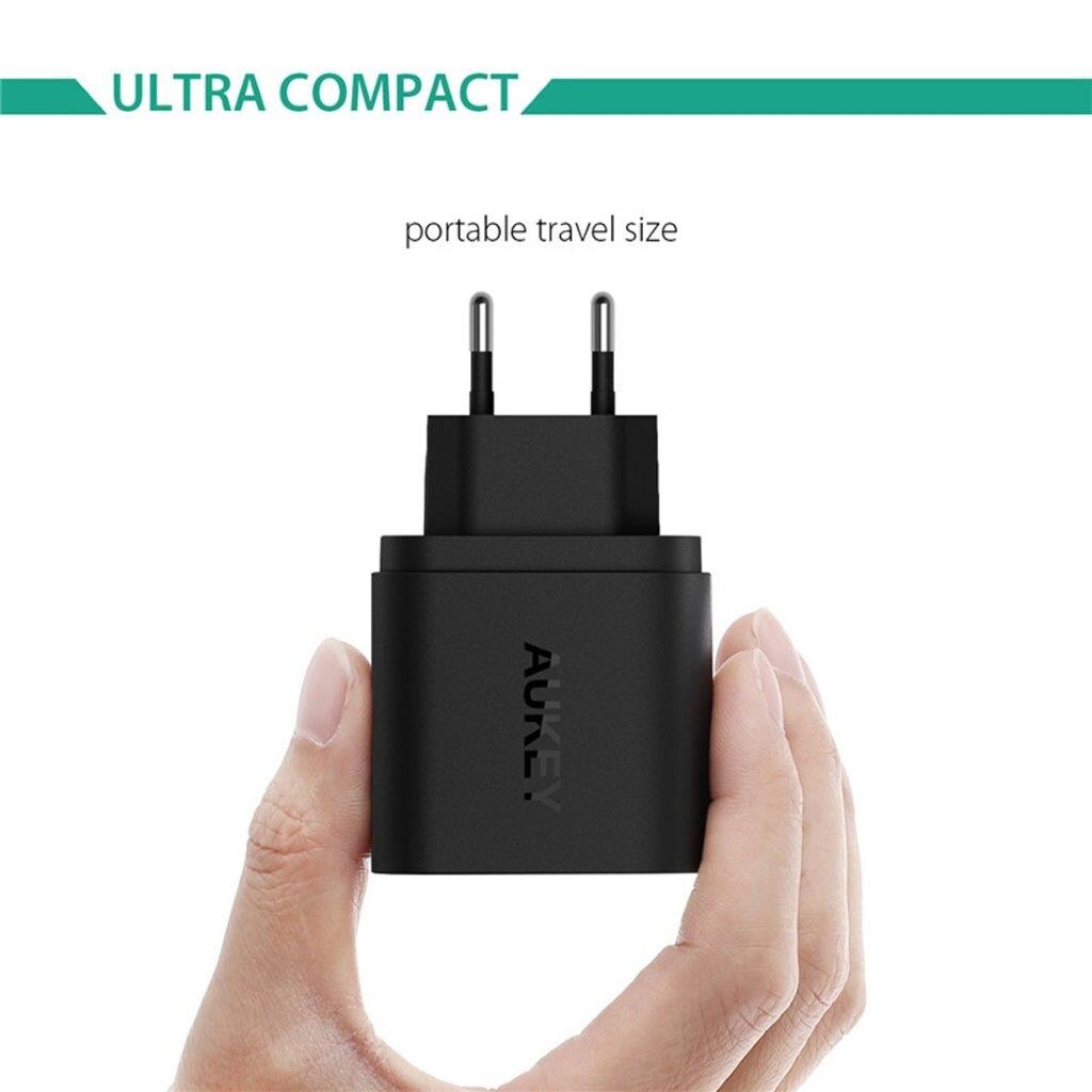 Aukey PA-T9 Vægadapter Qualcomm Quick Charge 3.0