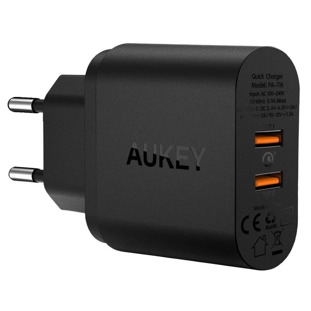Aukey Dual USB Turbo Lader PA-T16 QC3.0