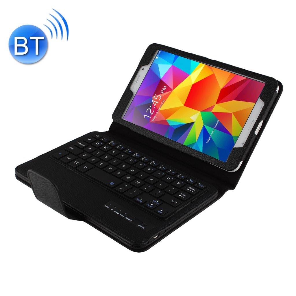 Foderal med bluetooth tastatur til Samsung Galaxy Tab 4 8.0