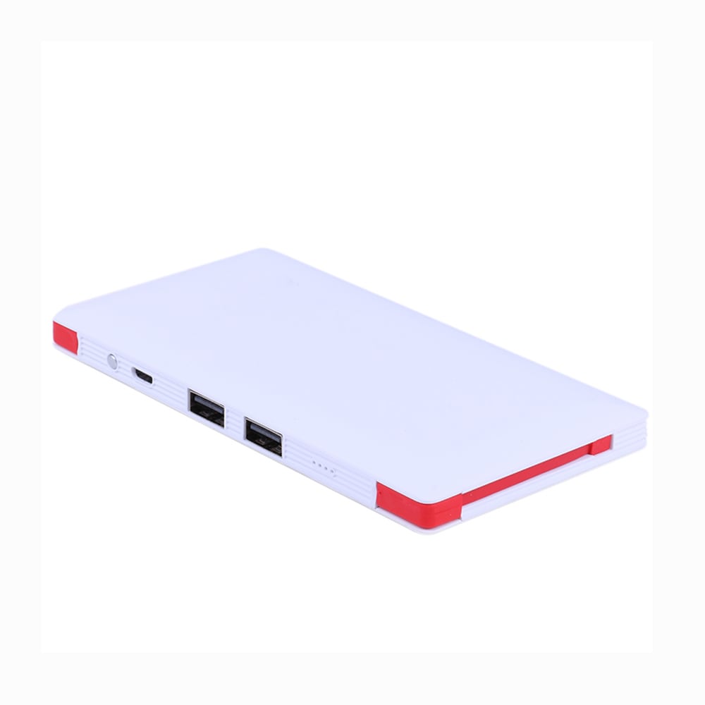 Powerbank / Extra batteri / Lader 10000mAh iPhone & Android - Hvid