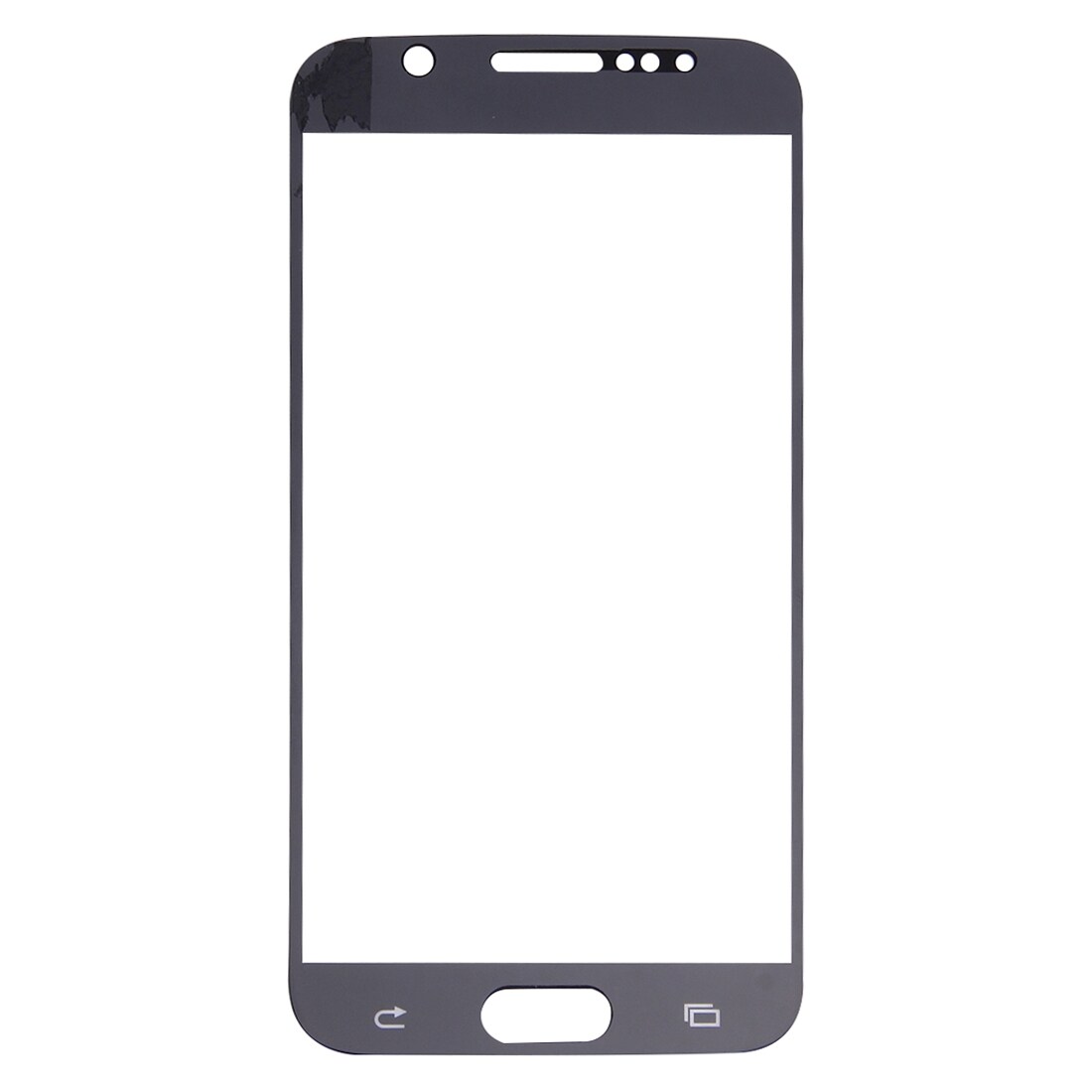Skærmskåner hærdet glas Samsung Galaxy S6 - Sort