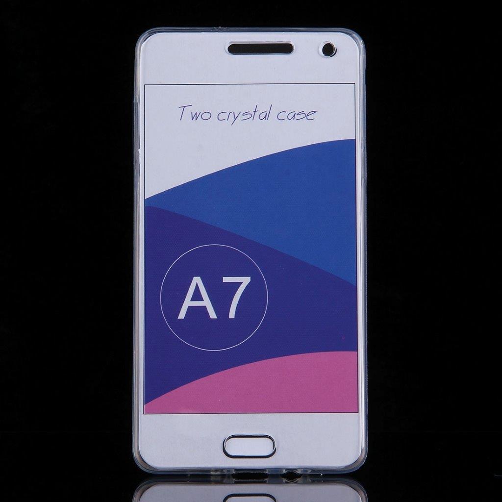 Transparent dobbeltsidigt Cover Samsung Galaxy A7