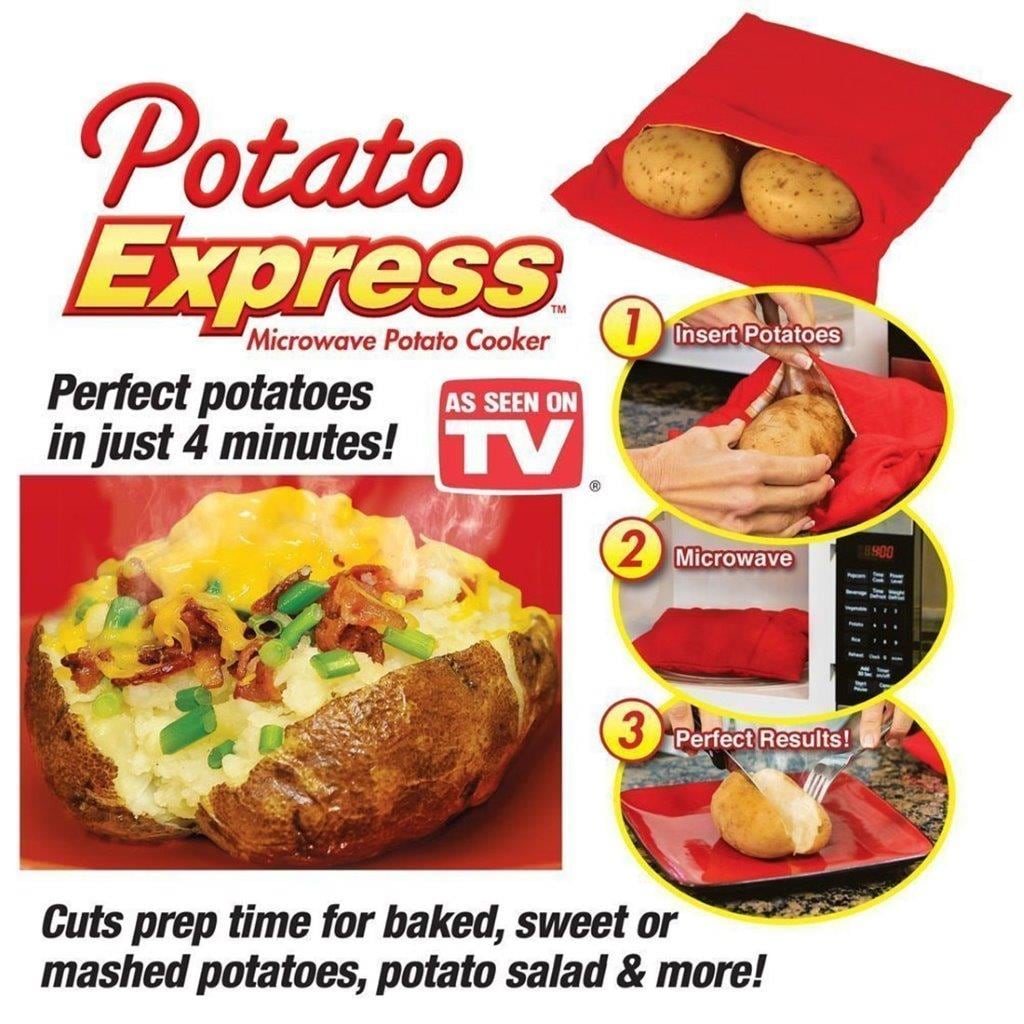 Bagt Kartoffel Expres - Pose til mikroovn