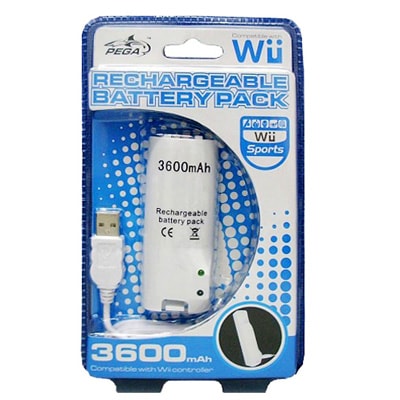 Opladeligt batteri Nintendo Wii - 3600mAh