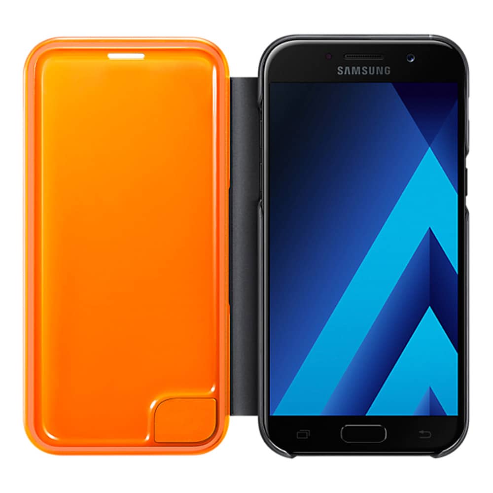 Samsung Neon Flip Cover EF-FA520 til Galaxy A5 Sort