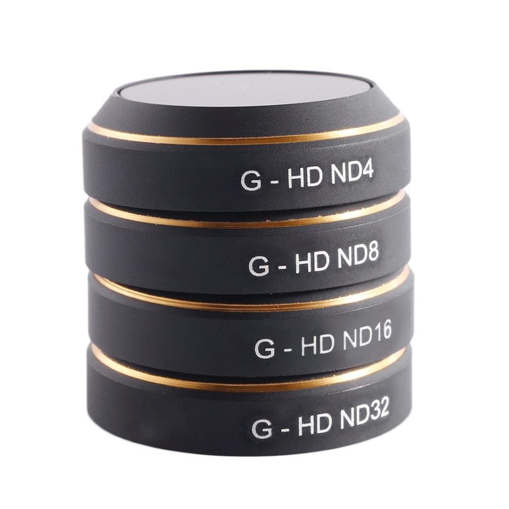 PGYTECH 4-i-1 G-HD-ND32/16/8/4 Linse Filter Sæt DJI Mavic Pro