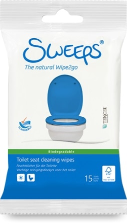 Sweeps® Rengøringsservietter til Toilet