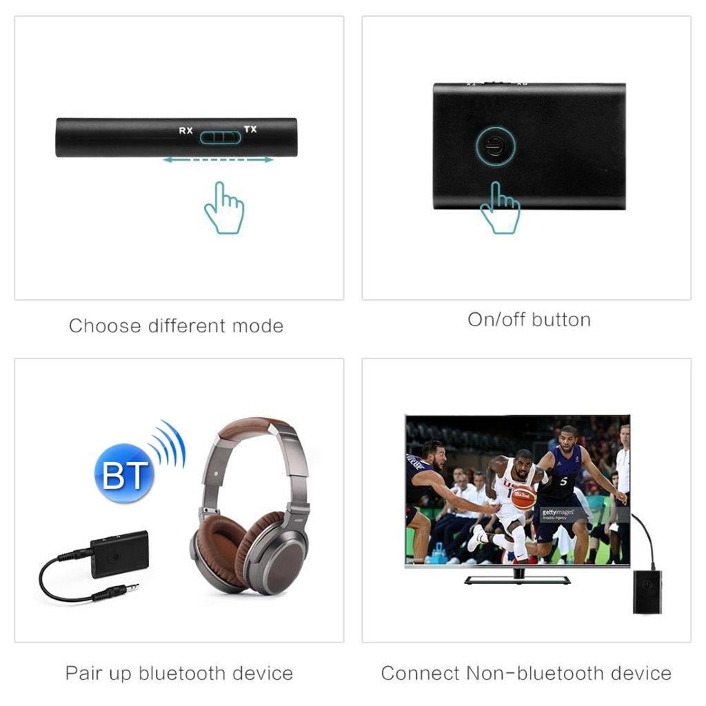 Bluetooth Modtager & Sender til TV