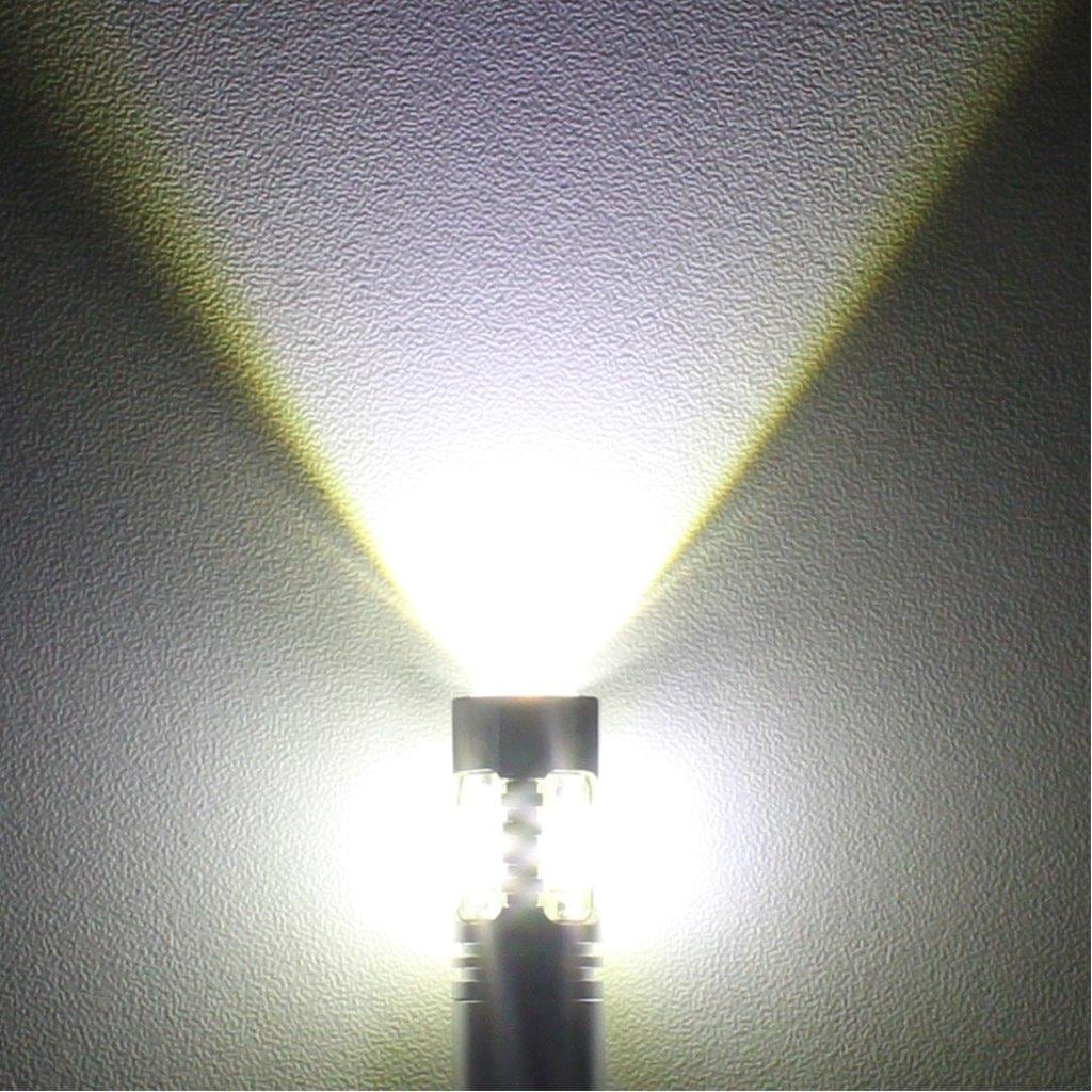 LED Dæmpbart Lys H3 50W 850lm 6000K 10 CREE LED Car Fog Lights, DC 12V (White Light)