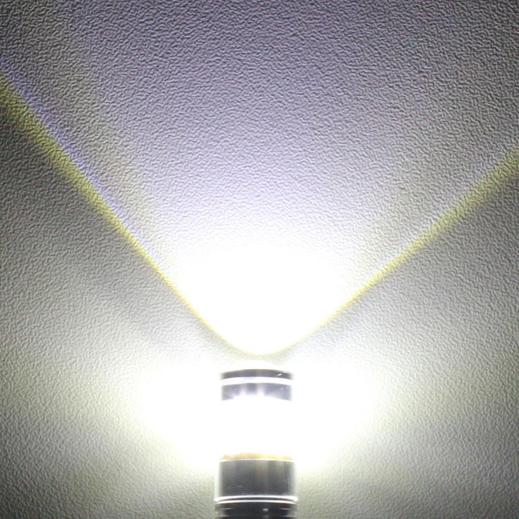 LED Dæmpbart Lys H1 30W 600lm 6000K 6 CREE LED - Pakke med 2 stk.