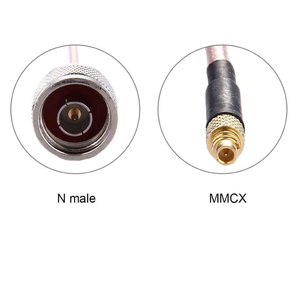 15 cm MMCX til N Han RG316 Kabel