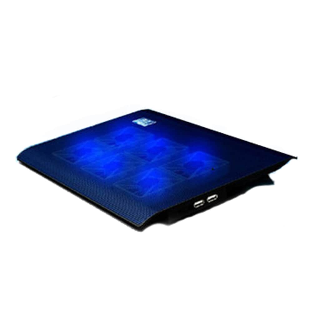 Laptop Køleplade med USB-stik & Neonbelysning