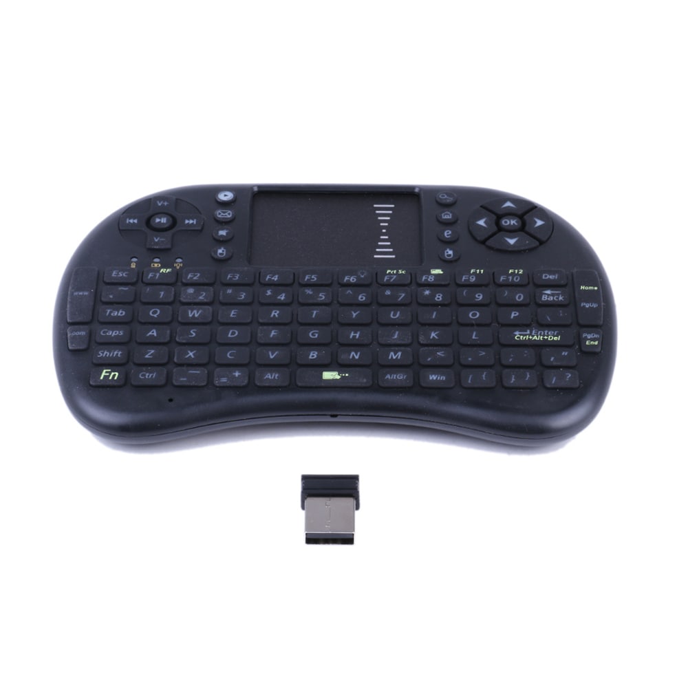 Trådløst Mini Tastatur Airmouse Touchpad Android